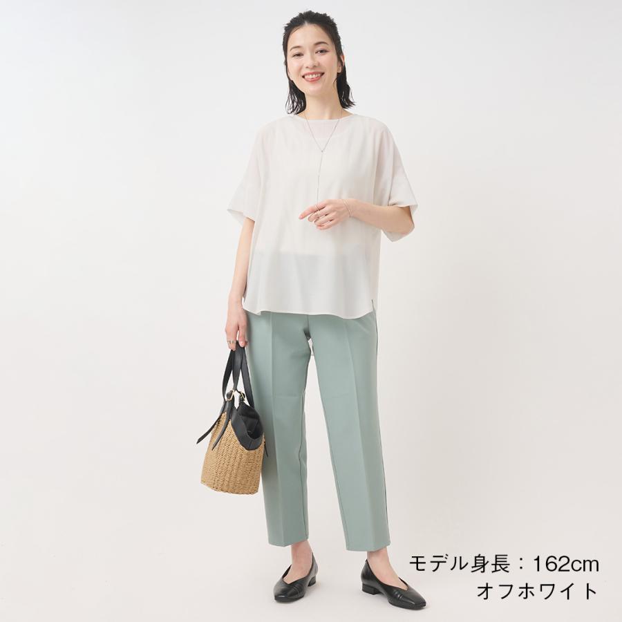 KEYUCA（ケユカ） レディース トップス 半袖 カットソー 防汚撥水