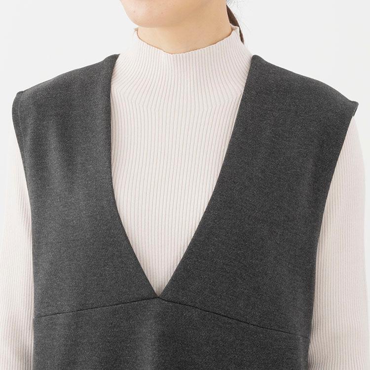 KEYUCA（ケユカ） レディース ワンピース ボトムス 胸元切り替え V