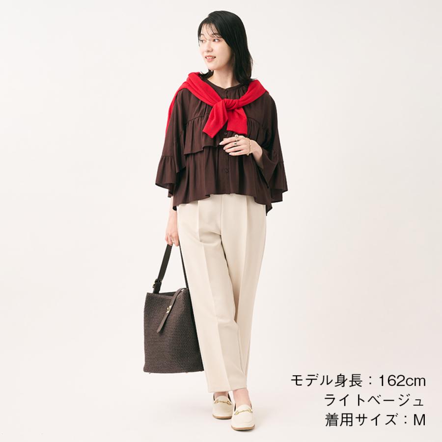 KEYUCA（ケユカ） レディース ボトムス 秋 冬 パンツ テーパード 防汚