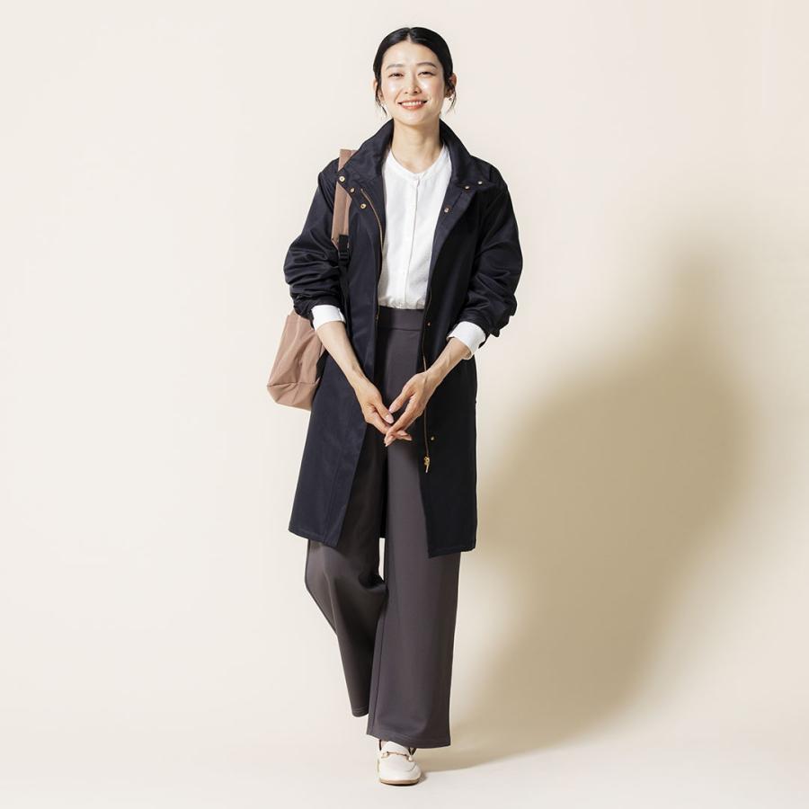 KEYUCA（ケユカ） フリル シャツ 長袖 レディース 秋服 トップス 防汚