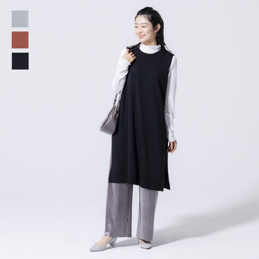 KEYUCA レディース トップス 新作 秋 ベスト ニットベスト レイヤード