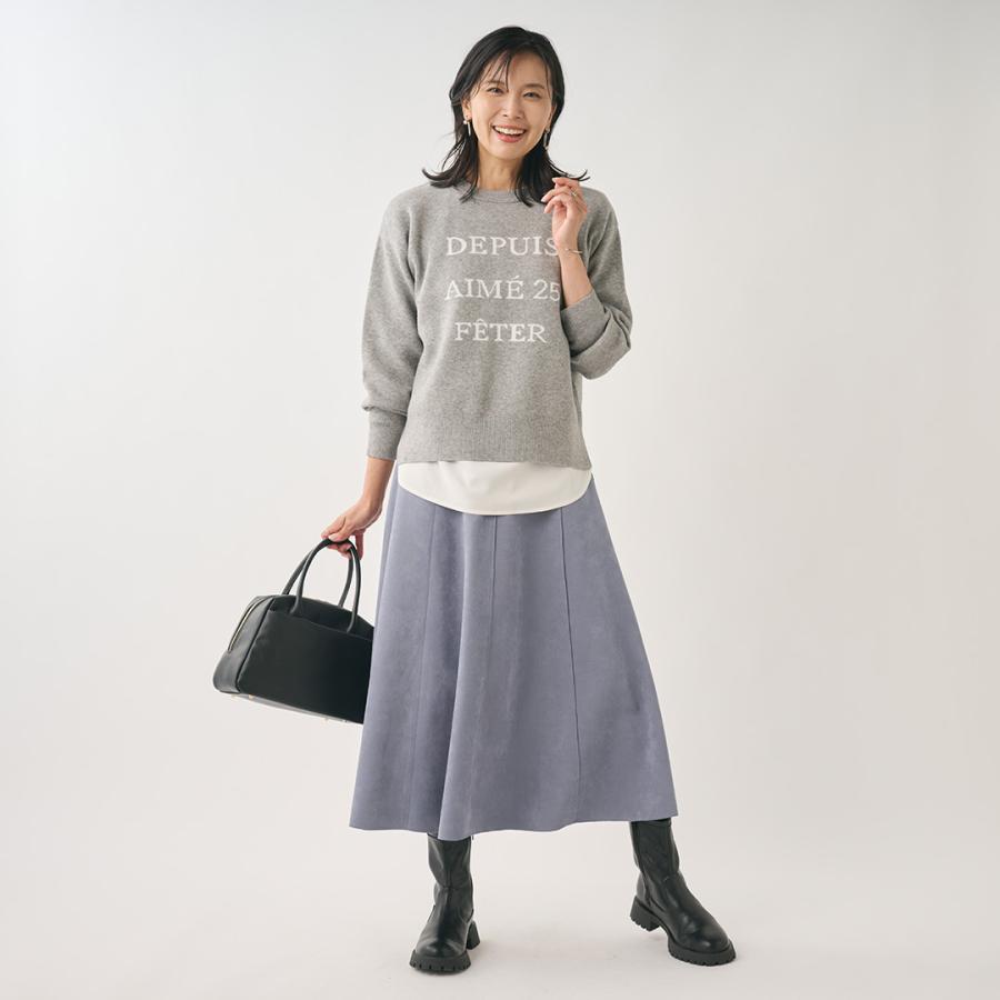 KEYUCA（ケユカ） レディース ボトムス スカート フレア スウェード