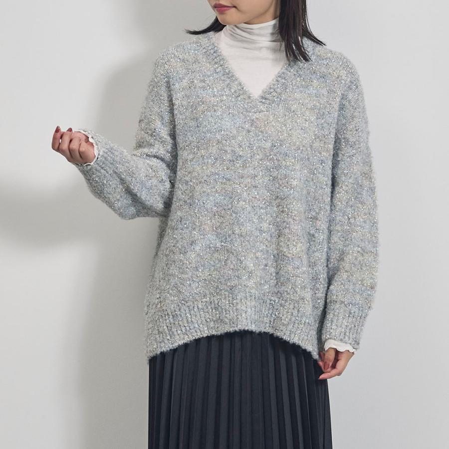 KEYUCA（ケユカ） ニット セーター レディース Vネック トップス