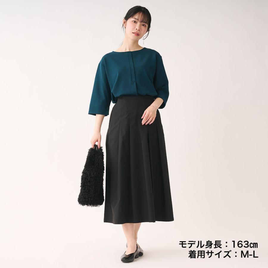 KEYUCA（ケユカ） レディース ボトムス スカート Aライン ピンタック
