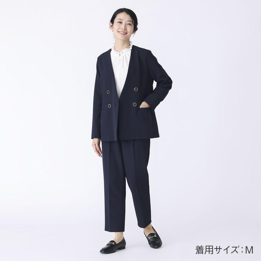 美品✨ドゥロワー　ケヌア　ノーカラージャケット　シルク　入学卒業式 KEYUCA（ケユカ） レディース ジャケット アウター 防汚 撥水