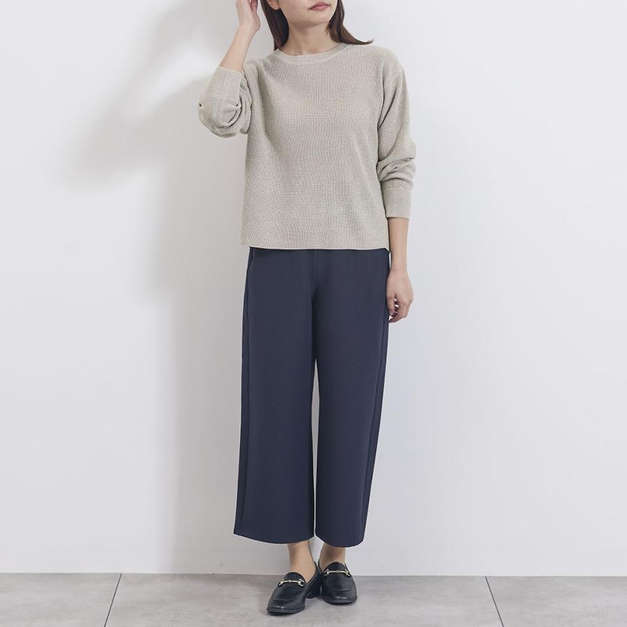 KEYUCA（ケユカ） レディース トップス ニット 春 ラメ きれいめ 畦