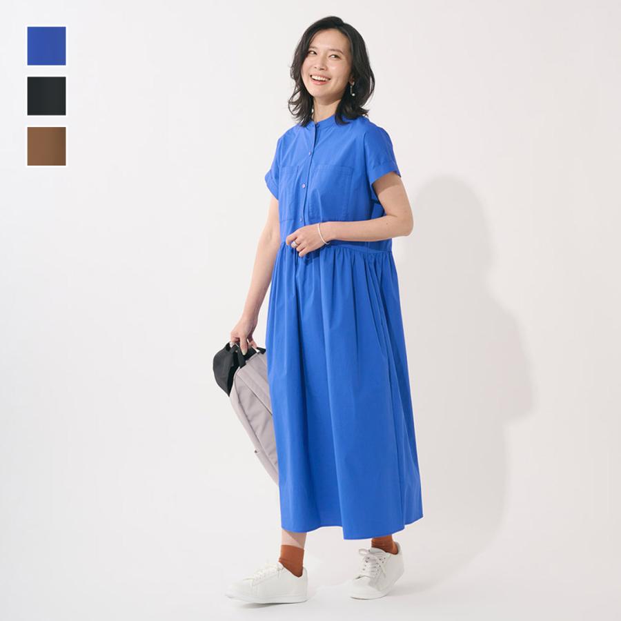 KEYUCA（ケユカ） レディース ワンピース 防汚撥水 体型カバー 胸