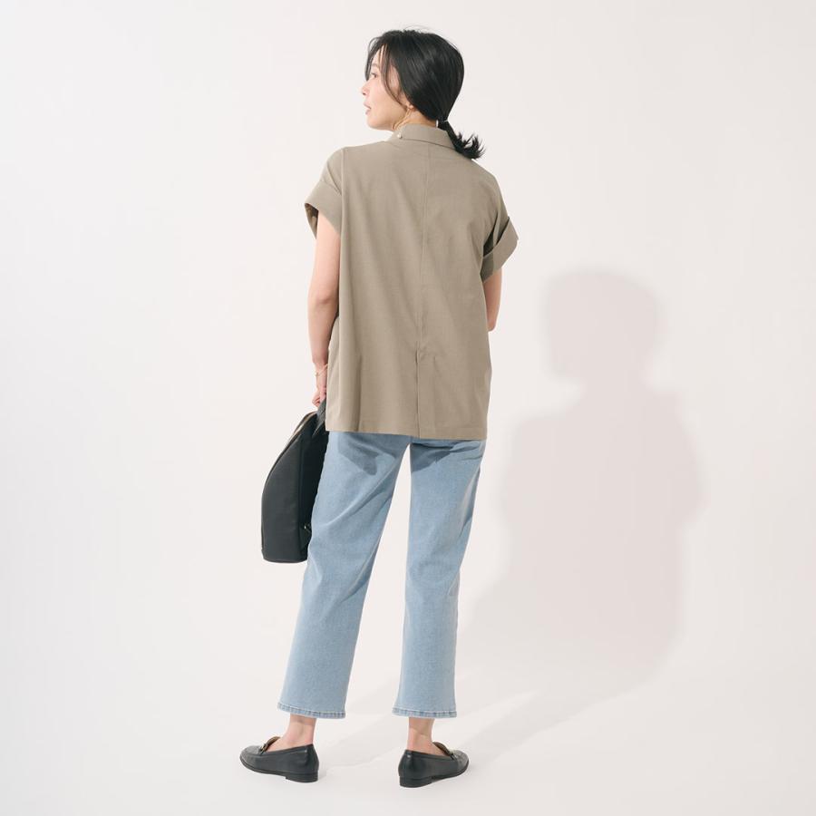 KEYUCA（ケユカ） レディース アウター オーバージャケット 5分袖