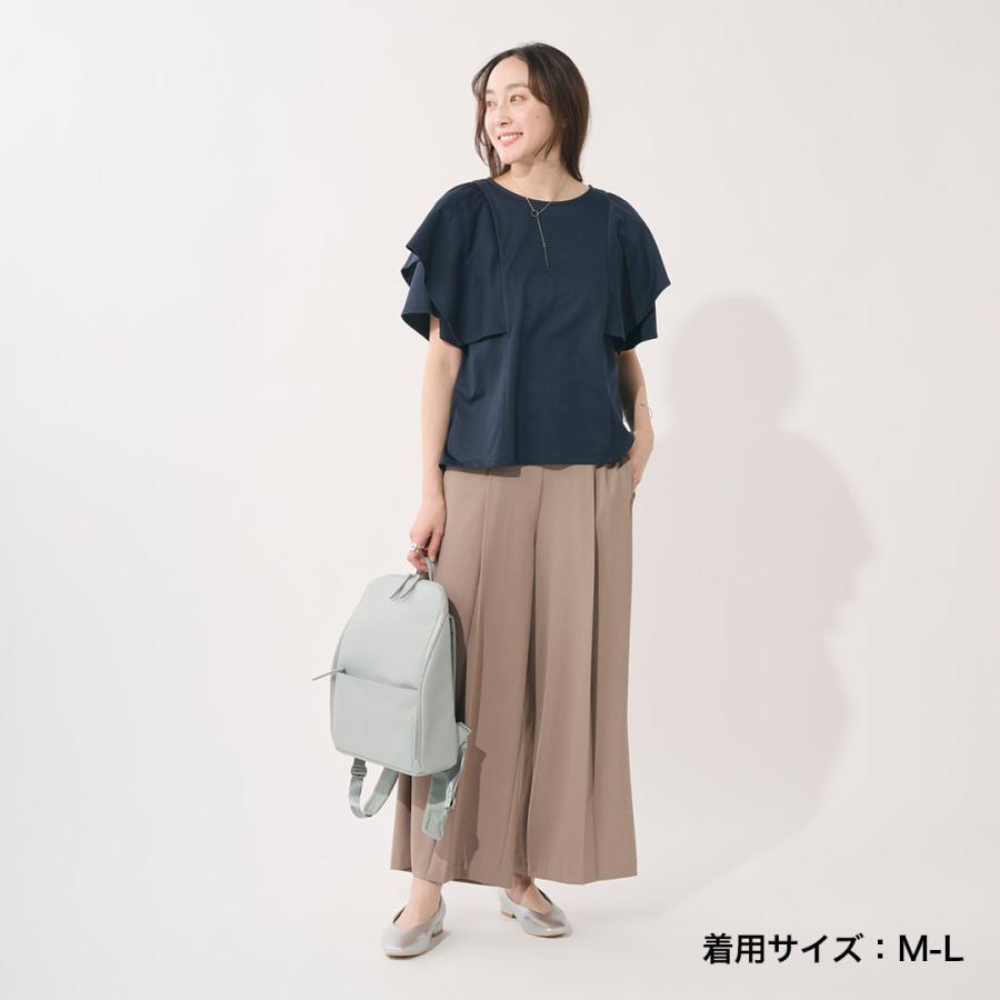 KEYUCA（ケユカ） パンツ レディース ストレッチパンツ フロントタック