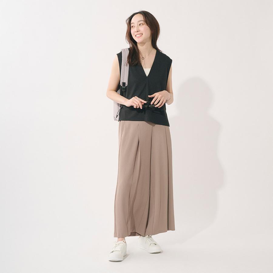 KEYUCA（ケユカ） レディース トップス ベスト Vネック カットソー