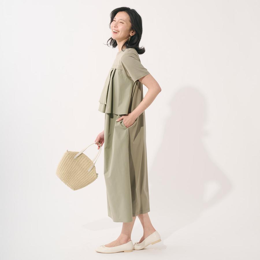 KEYUCA（ケユカ） レディース ワンピース 前後着用可 コンビワンピ