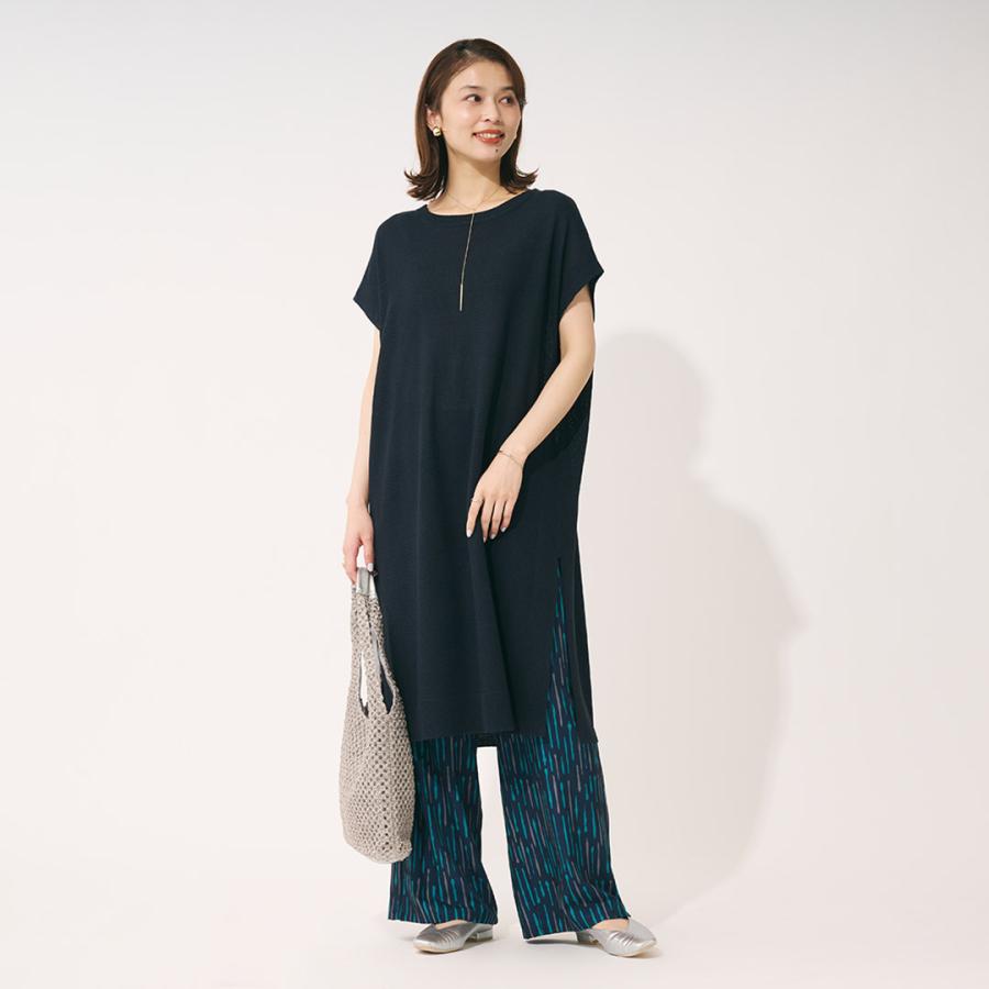 KEYUCA（ケユカ） レディース チュニック パンツ セットアップ ニット