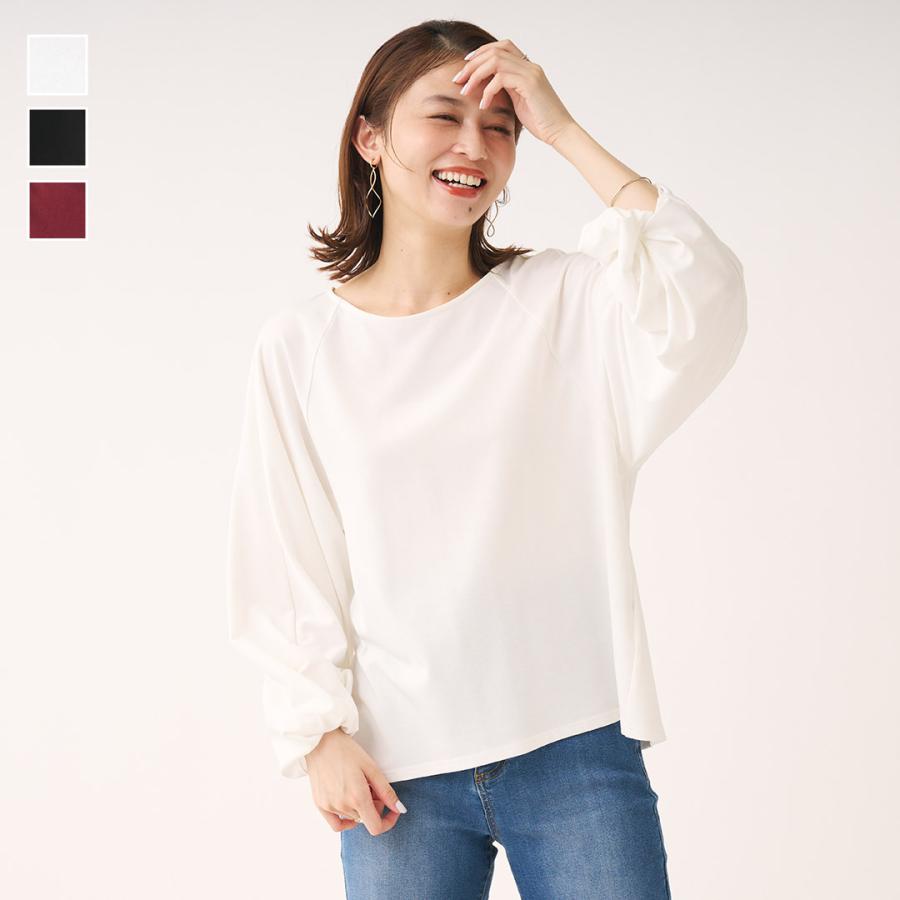 KEYUCA（ケユカ） レディース トップス カットソー 長袖 防汚 撥水