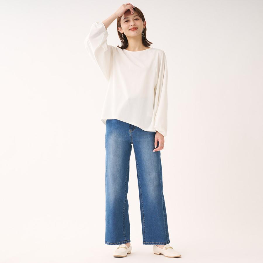 KEYUCA（ケユカ） レディース トップス カットソー 長袖 防汚 撥水