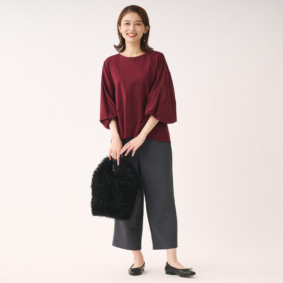 KEYUCA（ケユカ） レディース トップス カットソー 長袖 防汚 撥水 