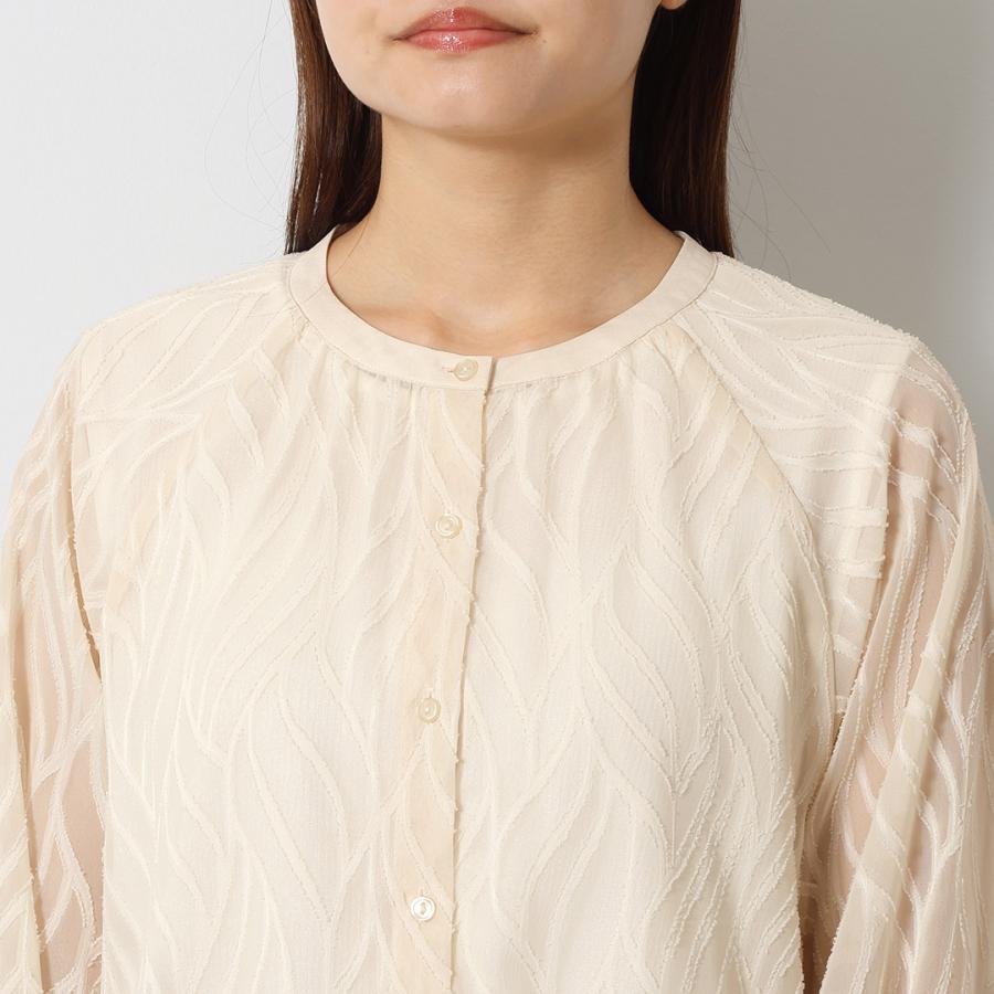 KEYUCA（ケユカ） レディース トップス ブラウス シアー ジャガード