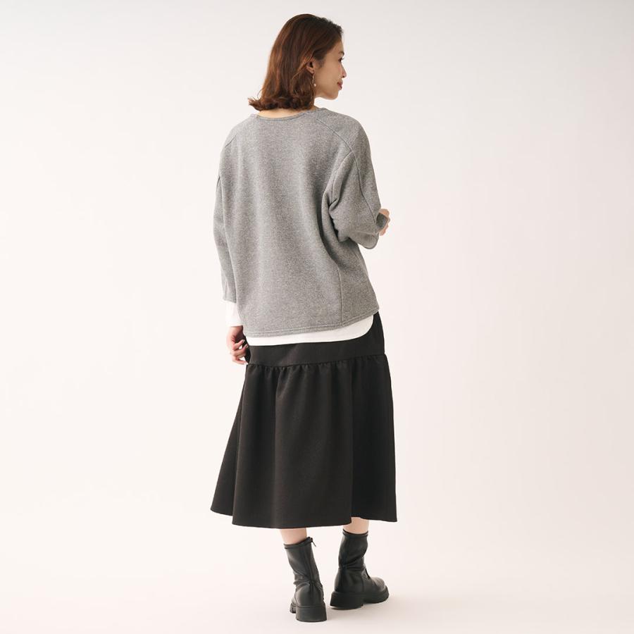 KEYUCA（ケユカ） レディース ボトムス スカート ギャザー サテン 花柄