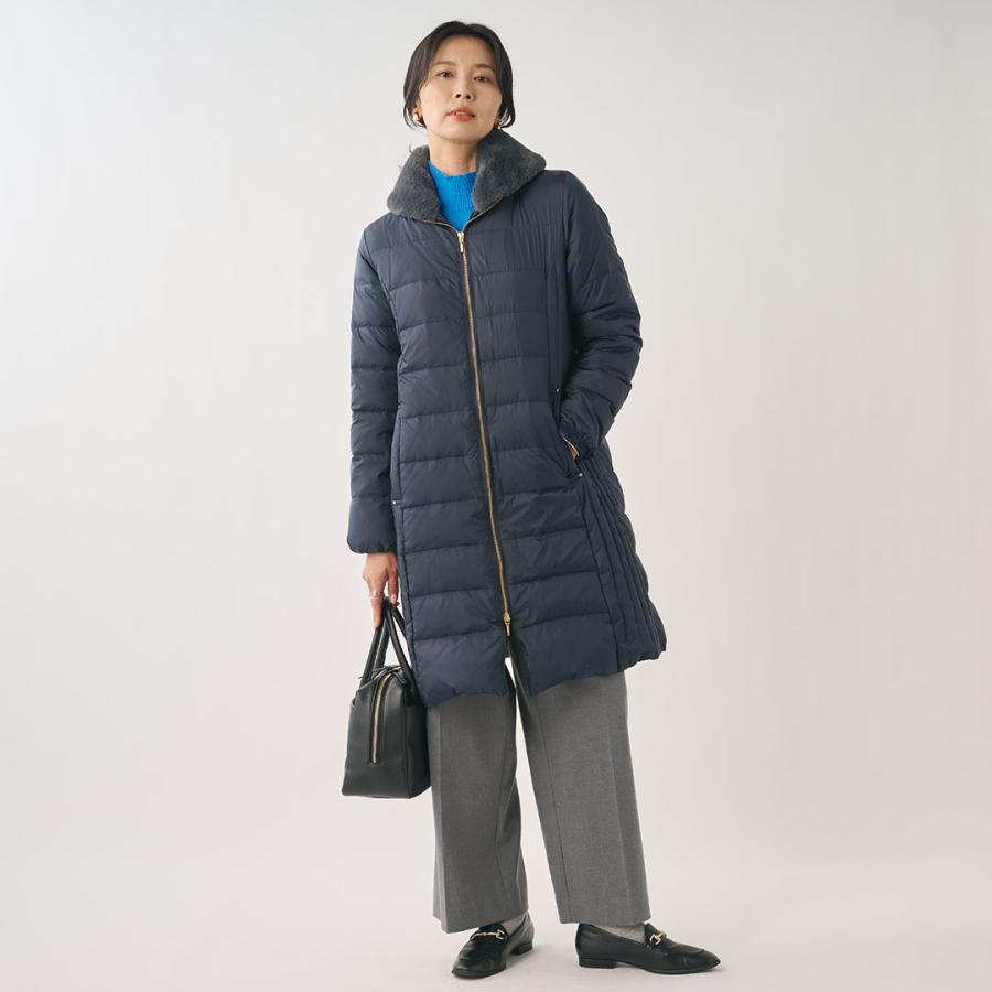 ディユノ2025AW 4wayフェイクファーダウンコンビコート KEYUCA（ケユカ） レディース アウター ダウン ダウンコート コート