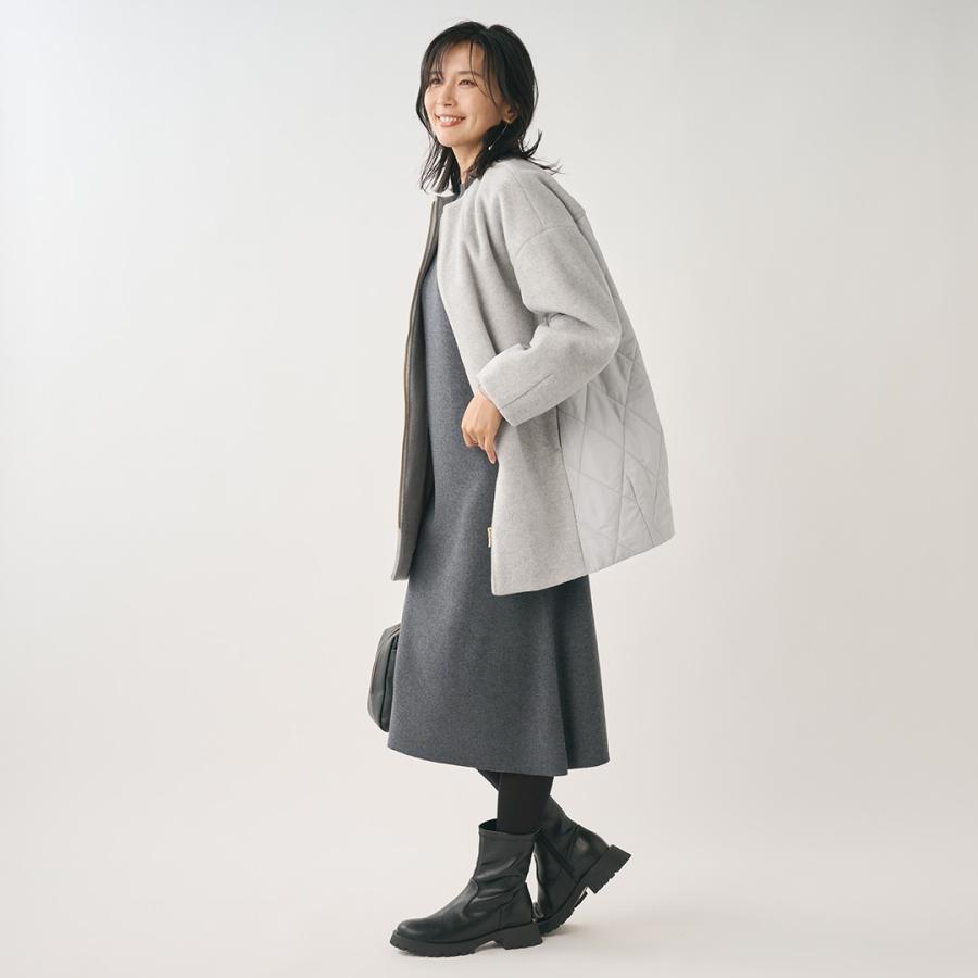 KEYUCA（ケユカ） レディース アウター コート ハーフコート キルト