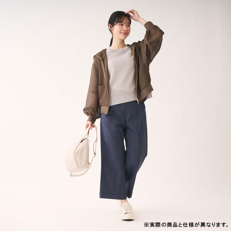 KEYUCA（ケユカ） レディース アウター パーカー 羽織り メッシュ 