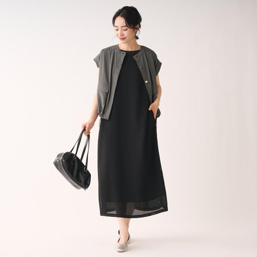 KEYUCA（ケユカ） レディース ワンピース ワンピ メッシュ Aライン