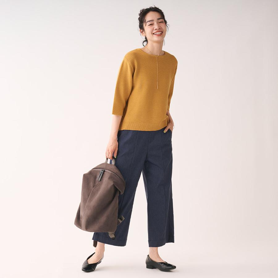 トップス K select KEYUCA（ケユカ） レディース トップス ニット 7分袖 シンプル