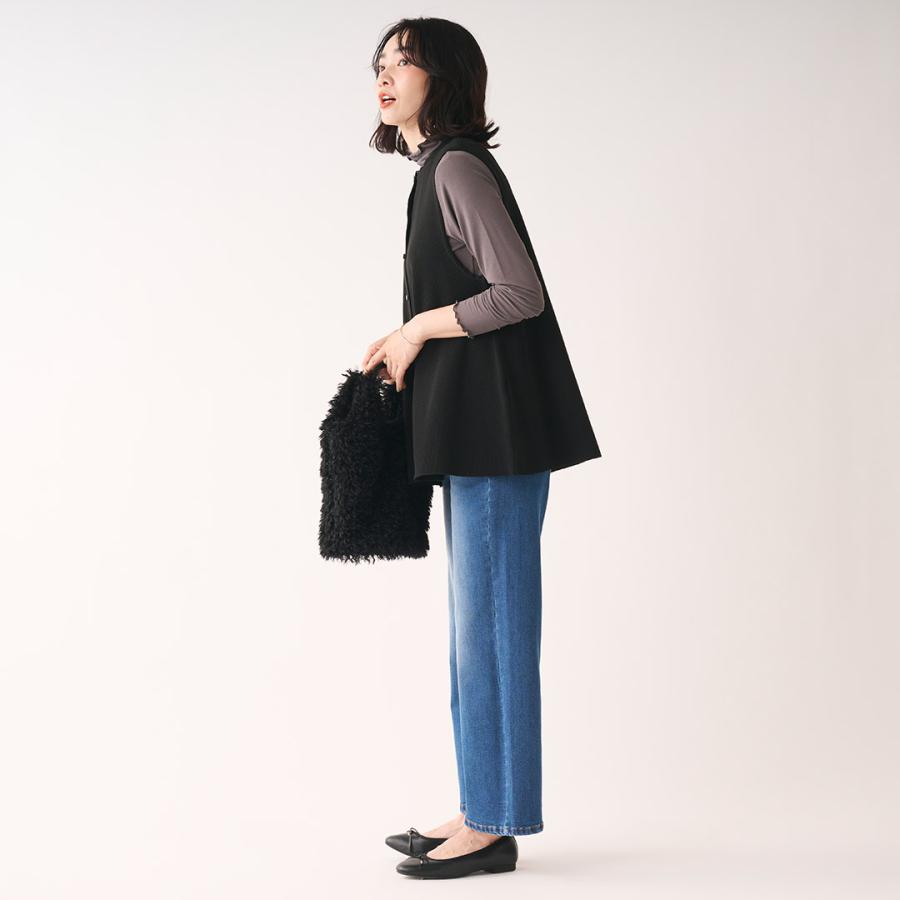 KEYUCA（ケユカ） レディース トップス ジレ ニット 大人可愛い