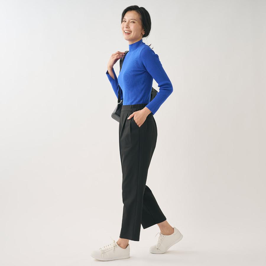 レディース ボトムス パンツ テーパード 裏起毛 定番 美脚 ウォッシャブル ストレッチ おしゃれ 通販 | 美ストレッチ裏起毛テーパードパンツ KEYUCA(ケユカ) | KEYUCA | 06