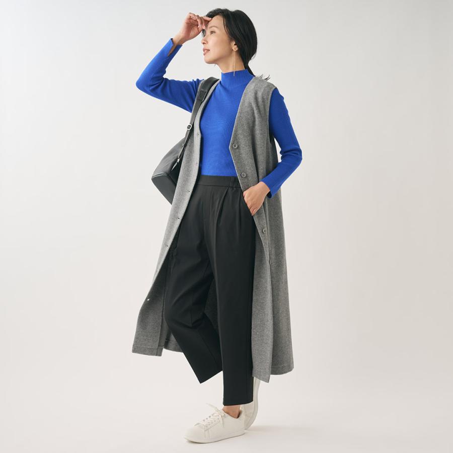 レディース ボトムス パンツ テーパード 裏起毛 定番 美脚 ウォッシャブル ストレッチ おしゃれ 通販 | 美ストレッチ裏起毛テーパードパンツ KEYUCA(ケユカ) | KEYUCA | 08