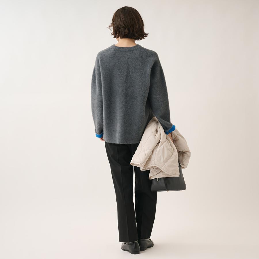 KEYUCA（ケユカ） レディース カーディガン バイカラー ライトアウター