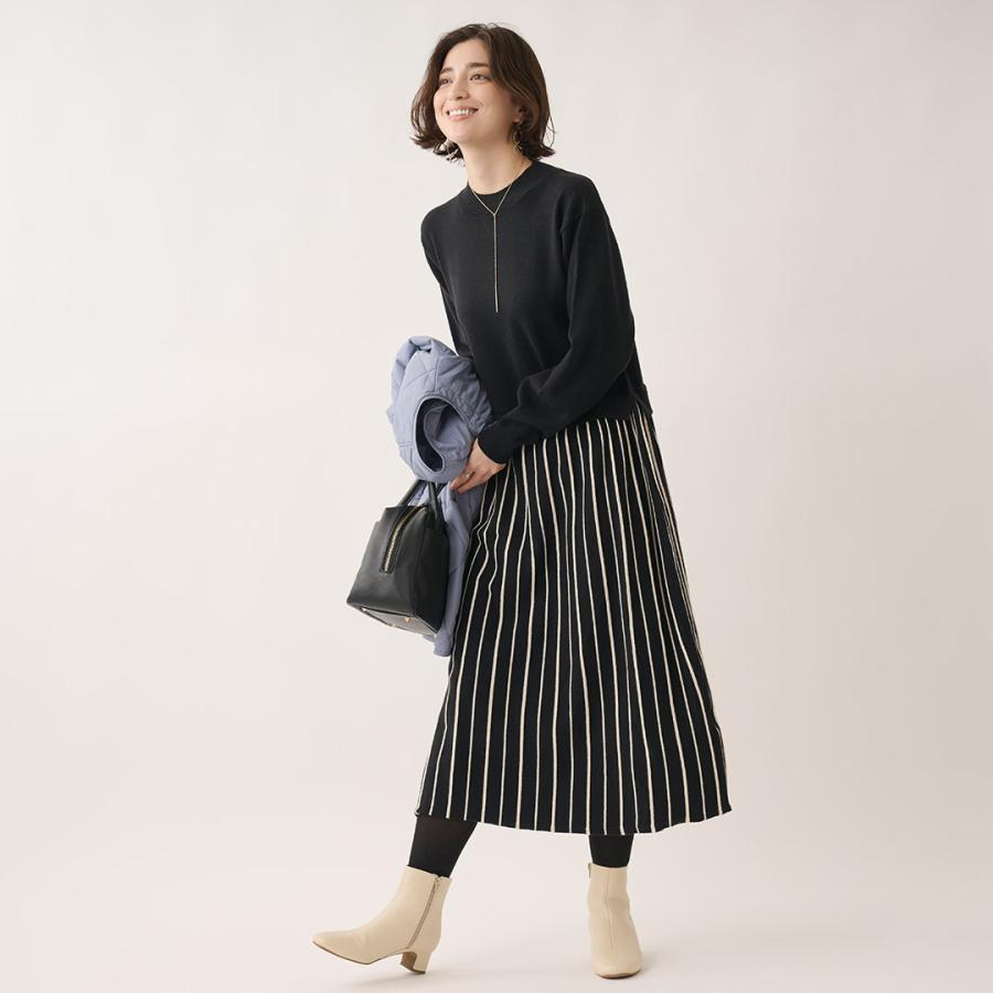 KEYUCA（ケユカ） レディース ワンピース プリーツ ニット ワンピ