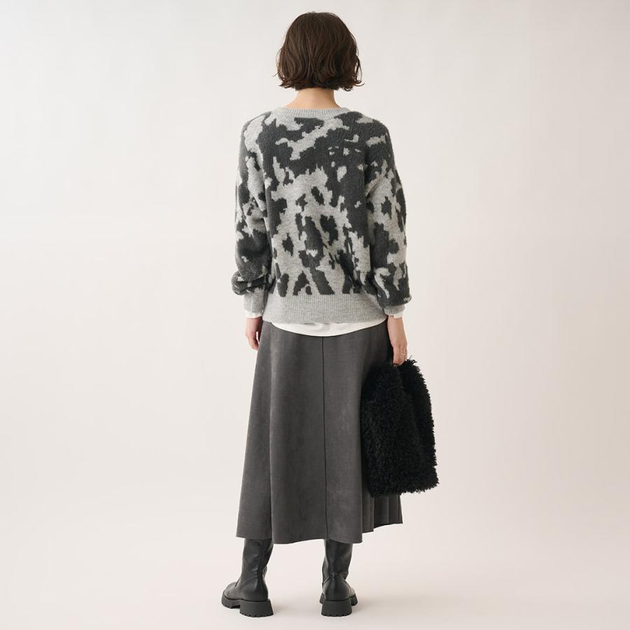 KEYUCA（ケユカ） レディース トップス ニット セーター ジャガード ボリュームスリーブ ウォッシャブル おしゃれ 通販 | パターン ...