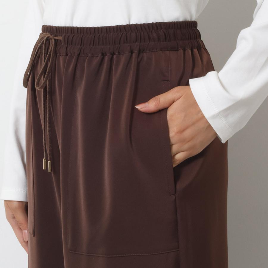 レディース ボトムス パンツ イージーパンツ サテン 楽ちんパンツ ウォッシャブル おしゃれ  通販|スポンディッシュサテンイージーパンツ  KEYUCA(ケユカ) | KEYUCA | 07