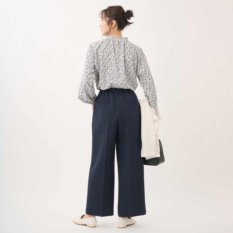 レディース ボトムス パンツ ワイド イージー 撥水 防汚 ウォッシャブル ストレッチ 春 おしゃれ  通販|【すごナノ撥水】イージーワイドパンツ  KEYUCA(ケユカ) | KEYUCA | 15