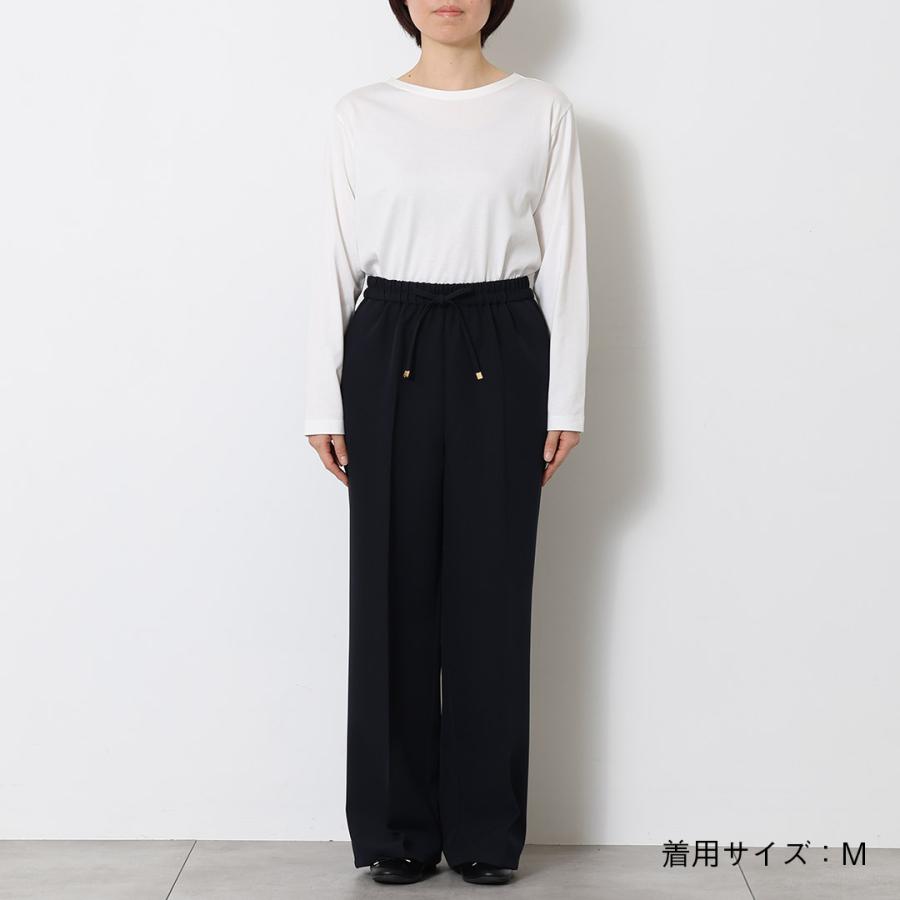 レディース ボトムス パンツ ワイド イージー 撥水 防汚 ウォッシャブル ストレッチ |【すごナノ撥水】イージーワイドパンツ ミント KEYUCA(ケユカ) | KEYUCA | 02