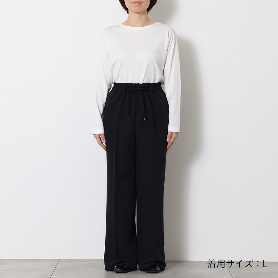 レディース ボトムス パンツ ワイド イージー 撥水 防汚 ウォッシャブル ストレッチ |【すごナノ撥水】イージーワイドパンツ ミント KEYUCA(ケユカ) | KEYUCA | 03