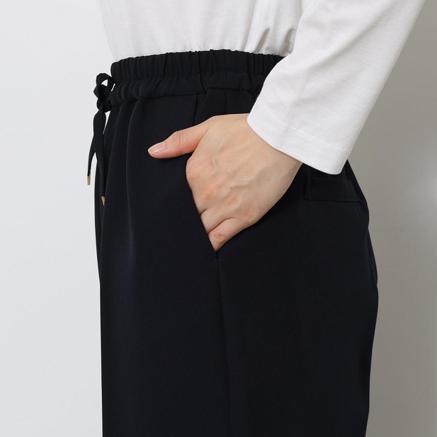 レディース ボトムス パンツ ワイド イージー 撥水 防汚 ウォッシャブル ストレッチ |【すごナノ撥水】イージーワイドパンツ ミント KEYUCA(ケユカ) | KEYUCA | 08