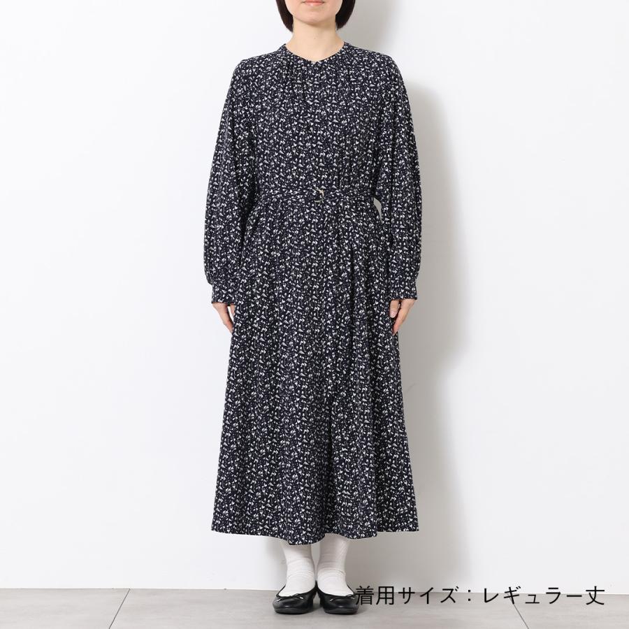 レディース ワンピース ワンピ ギャザー シャツワンピ 撥水 防汚 ウォッシャブル 春 おしゃれ 通販|【すごナノ撥水】ベルト付ギャザーワンピース KEYUCA(ケユカ) | KEYUCA | 07