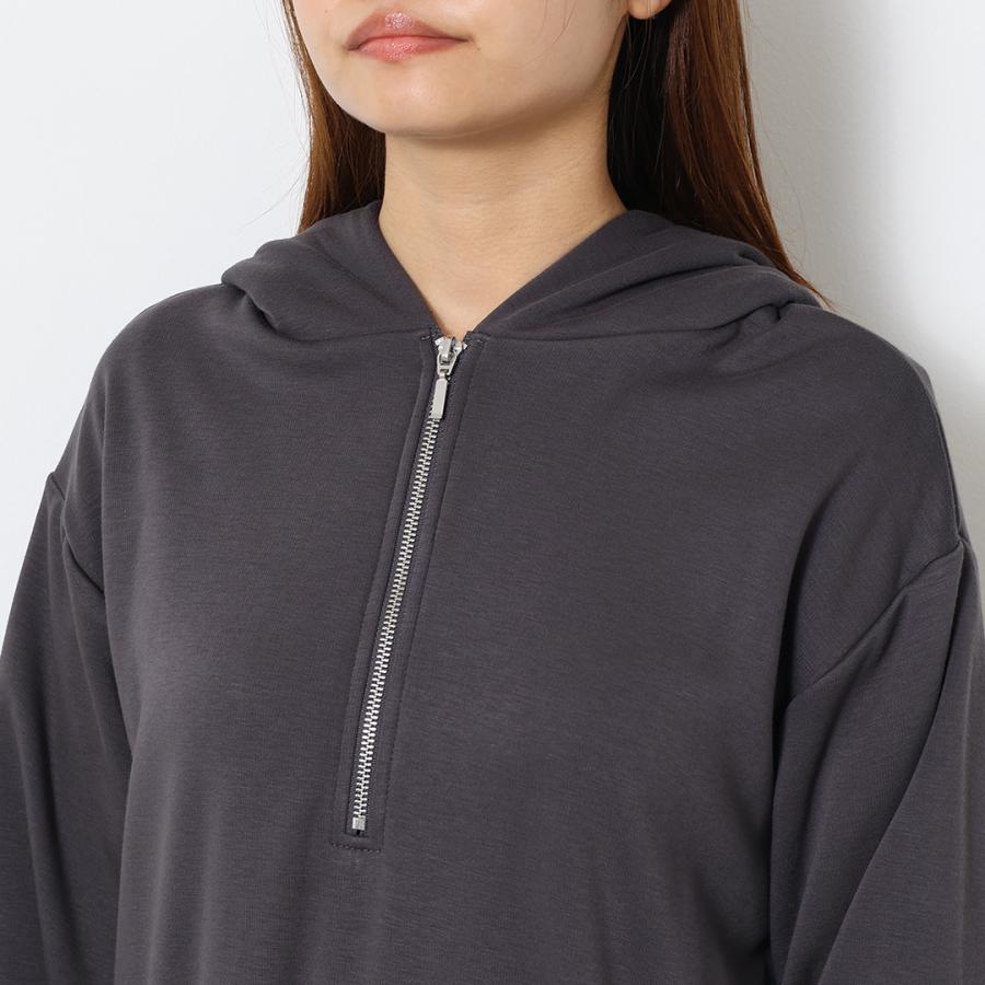 レディース ワンピース ワンピ フーディー フード付 静電気軽減 あったか ウォッシャブル 冬 おしゃれ 通販|裏シャギーフーディーワンピース KEYUCA(ケユカ) | KEYUCA | 06