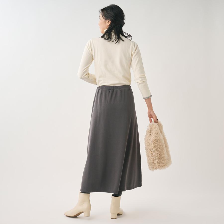レディース ボトムス スカート 裏シャギー カットソースカート フレア あったか ウォッシャブル 冬 おしゃれ 通販|裏シャギーカットスカート KEYUCA(ケユカ) | KEYUCA | 05