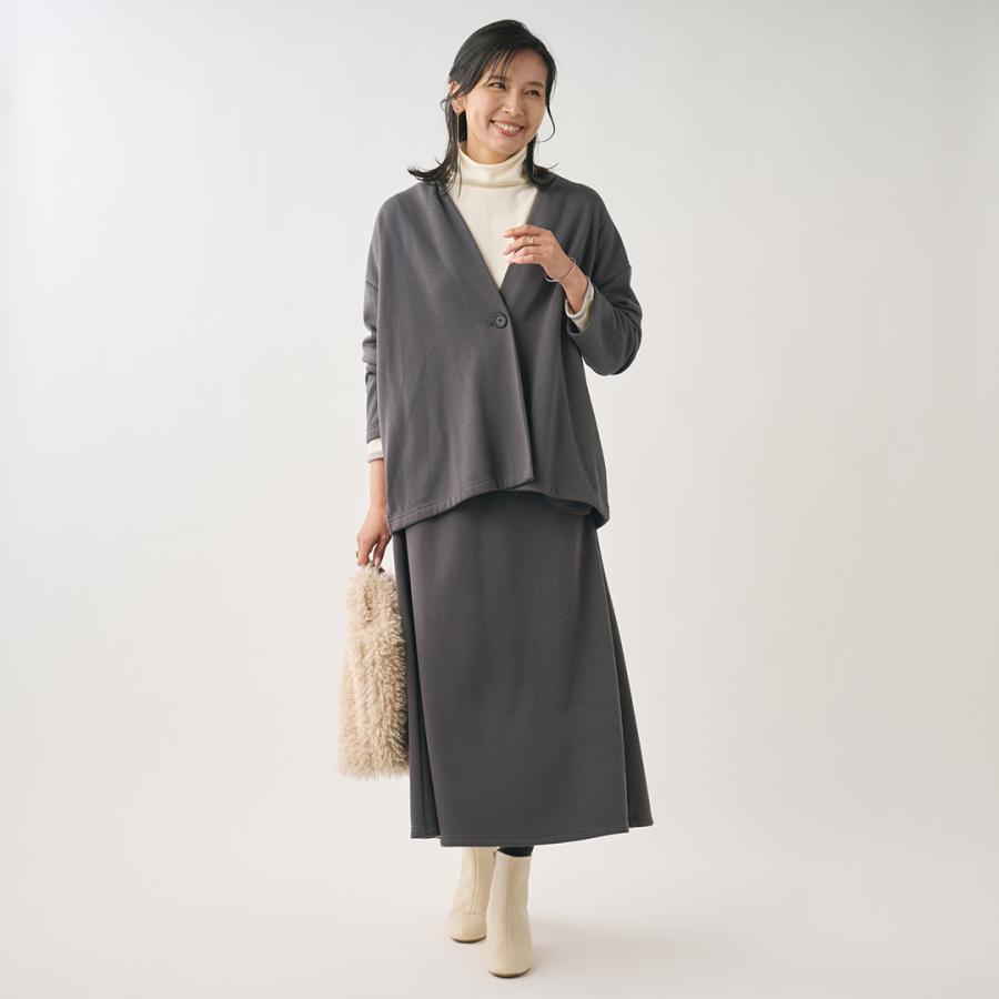 レディース ボトムス スカート 裏シャギー カットソースカート フレア あったか ウォッシャブル 冬 おしゃれ 通販|裏シャギーカットスカート KEYUCA(ケユカ) | KEYUCA | 06