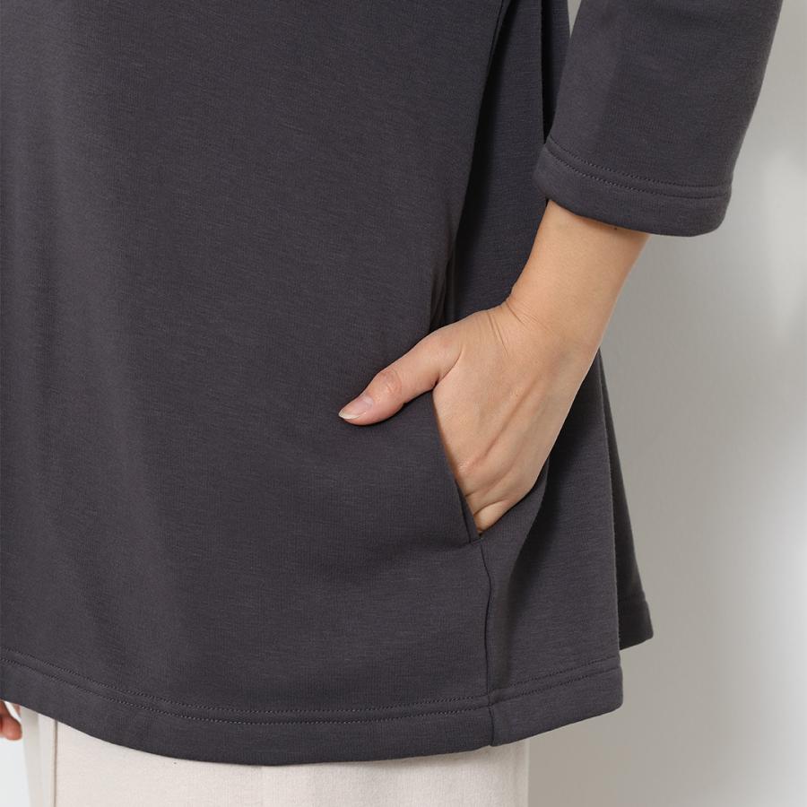 レディース トップス カーディガン ガウン 羽織り 裏シャギー あったか ウォッシャブル 冬 おしゃれ 通販|裏シャギーガウンカーディガン KEYUCA(ケユカ) | KEYUCA | 09