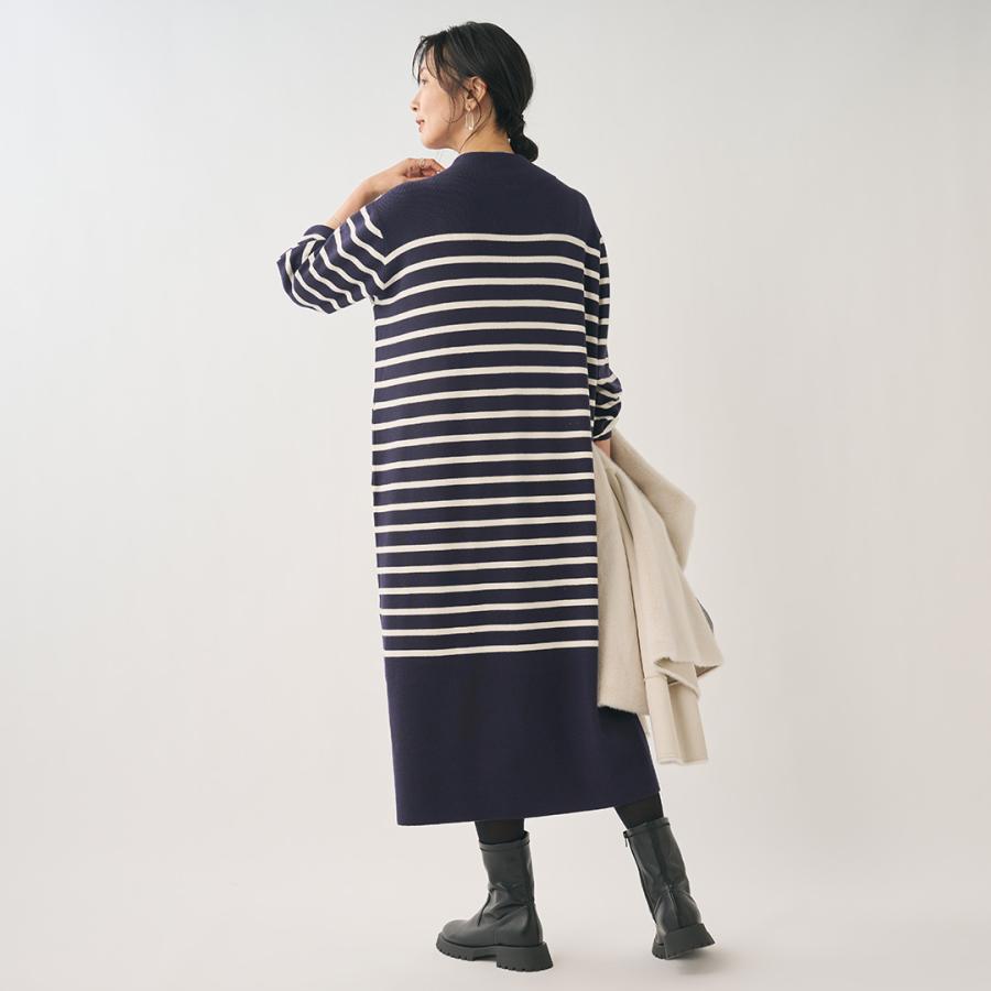 レディース ワンピース ワンピ ニットワンピ ニット 柔らか ウォッシャブル おしゃれ 通販|サイドボタンニットワンピース KEYUCA(ケユカ) | KEYUCA | 06