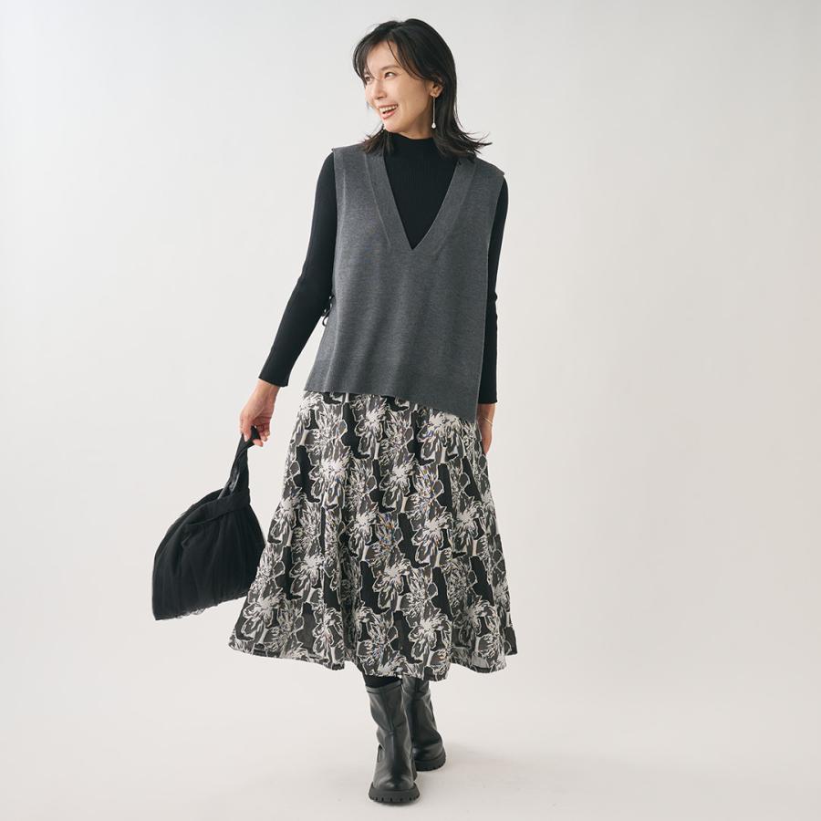 KEYUCA（ケユカ） レディース ボトムス スカート フレア 花柄