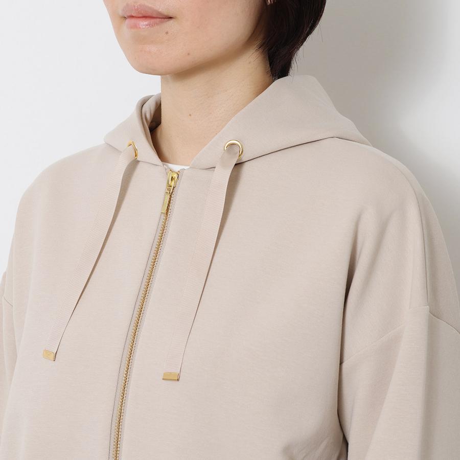 レディース トップス アウター パーカー 羽織り キレイ見え ウォッシャブル ストレッチ 春 おしゃれ  通販|ダブルジップダンボールパーカー  KEYUCA(ケユカ) | KEYUCA | 07