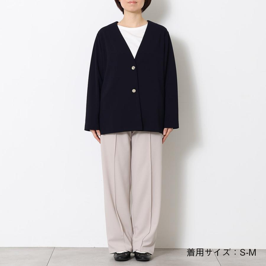 レディース ジャケット カーデ 羽織り 撥水 防汚 ウォッシャブル ストレッチ 春 通販|【すごナノ撥水】ジョーゼットポンチジャケットカーデ KEYUCA(ケユカ) | KEYUCA | 09