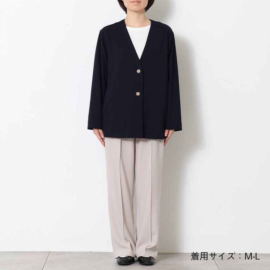 レディース ジャケット カーデ 羽織り 撥水 防汚 ウォッシャブル ストレッチ 春 通販|【すごナノ撥水】ジョーゼットポンチジャケットカーデ KEYUCA(ケユカ) | KEYUCA | 10
