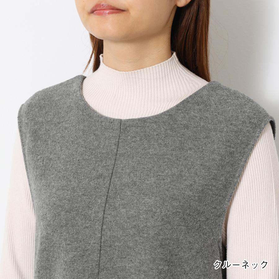 レディース ボトムス スカート ジャンパースカート 起毛 ウォッシャブル ストレッチ 冬 おしゃれ 通販|起毛ジャージー2WAYジャンパースカート  KEYUCA(ケユカ) | KEYUCA | 07