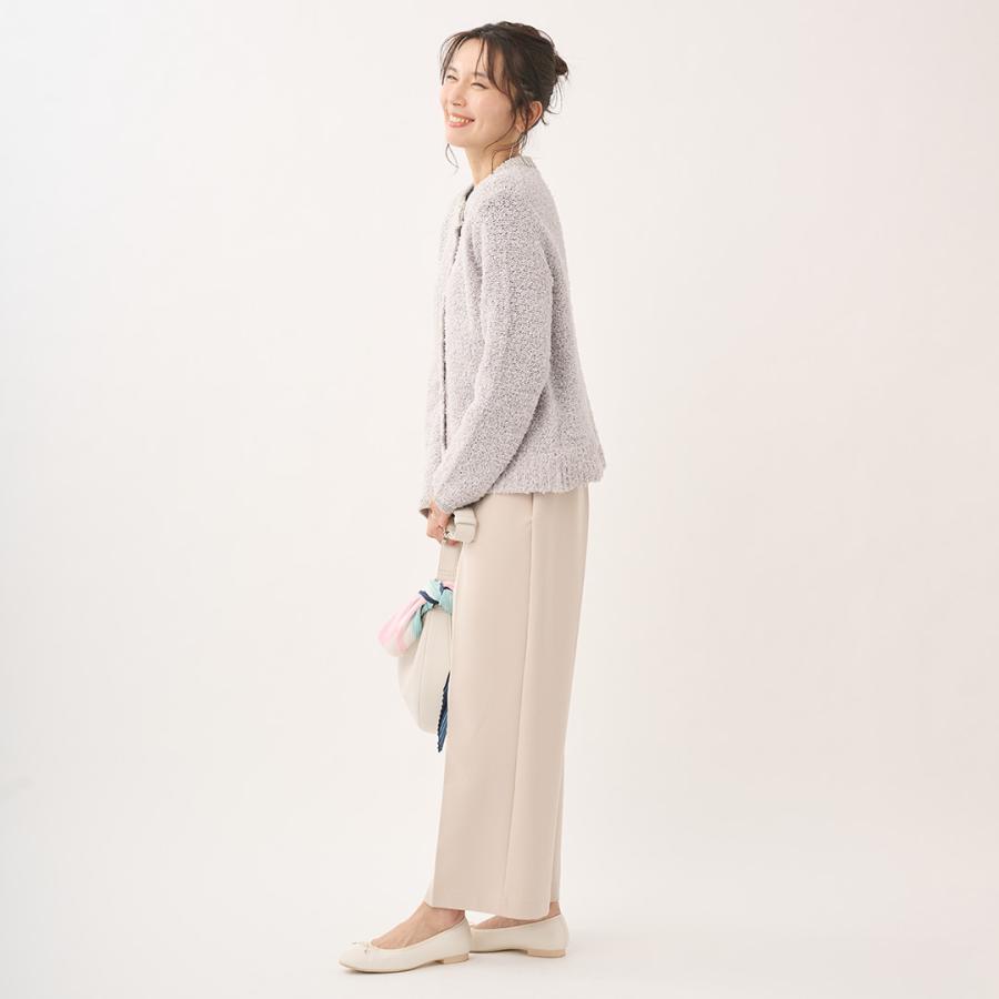 レディース トップス カーディガン ニット リボンヤーン 金ボタン 春 ウォッシャブル おしゃれ  通販|リボンヤーン金ボタンニットカーディガン  KEYUCA(ケユカ) | KEYUCA | 04