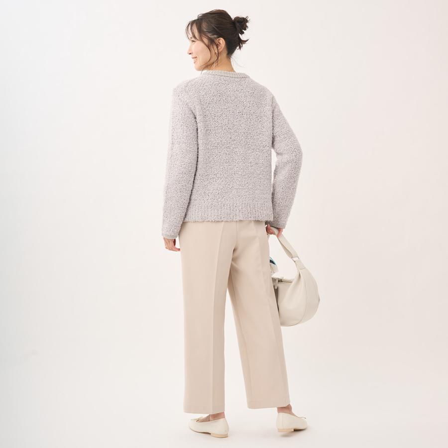 レディース トップス カーディガン ニット リボンヤーン 金ボタン 春 ウォッシャブル おしゃれ  通販|リボンヤーン金ボタンニットカーディガン  KEYUCA(ケユカ) | KEYUCA | 05